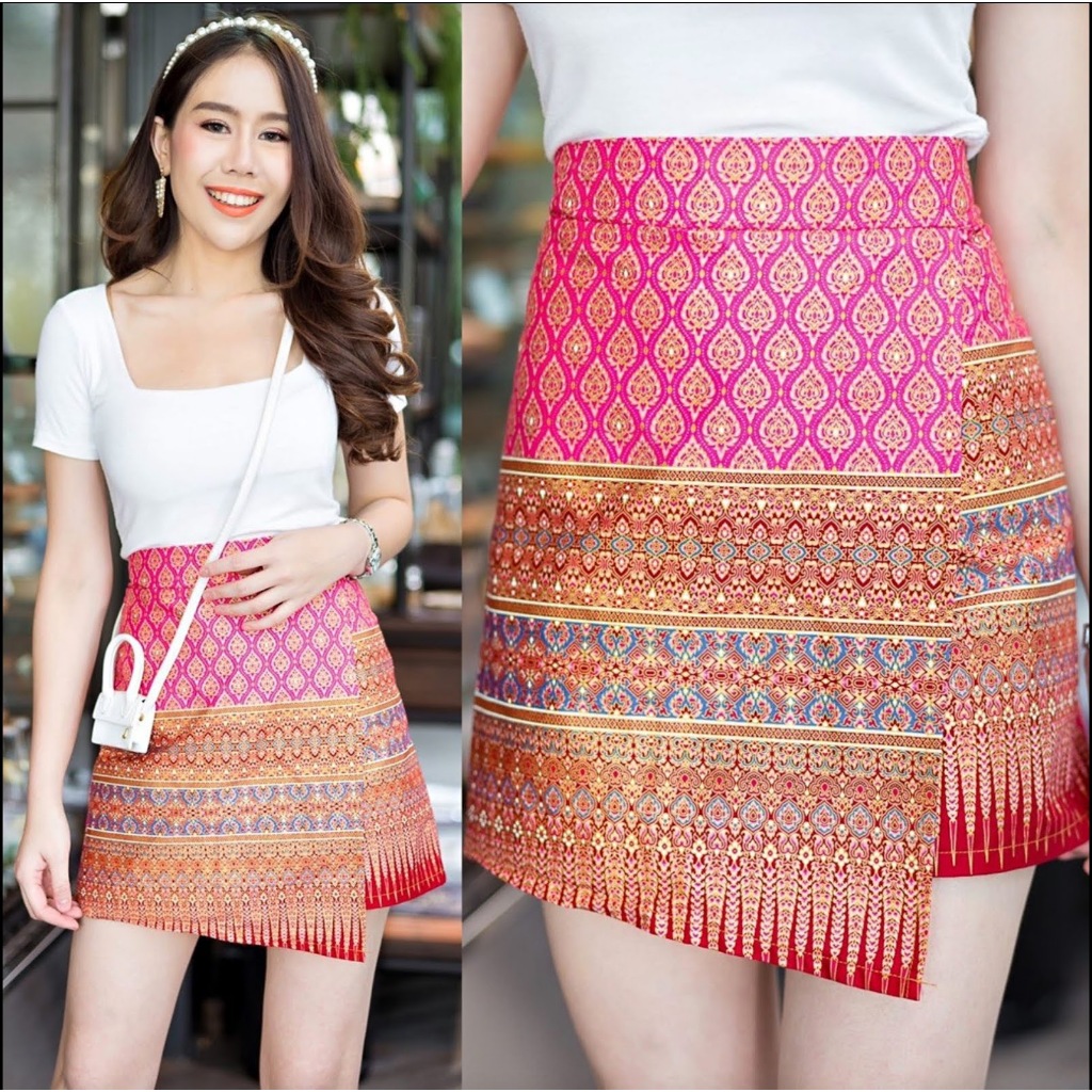 กางเกงขาสั้นป้ายหน้าพิมพ์ทอง เอวก่อนยืด 26 ยืดสุด 36 🌷✨สะโพก 40 🌷✨ยาว 16 นิ้ว  🌟🌟🌟🌟🌟🌟🌟🌟🌟 - รูปที่ 4