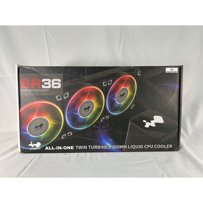 สินค้ามือ2 IN WIN SR36 360mm AIO Twin Turbine Liquid CPU Radiator Cooler ไม่มีประกัน