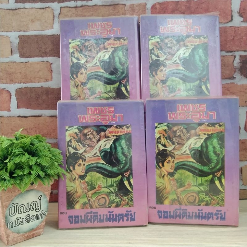 จอมผีดิบมันตรั ชุดเล่ม1-4 Q8400 (คราบดำ คราบสนิม)