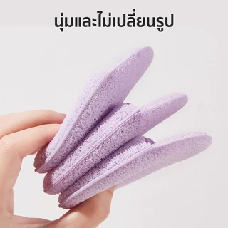 ฟองน้ำล้างหน้า ฟองน้ำเช็ดหน้า แผ่นหนา พัฟล้างหน้า สำหรับทําความสะอาดผิวหน้า