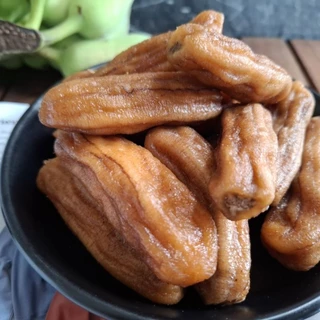 กล้วยตากป้าแต๋ว ขนาด500 กรัม หวานน้อยอร่อยมากหวานธรรมชาติจากบางกระทุ่ม