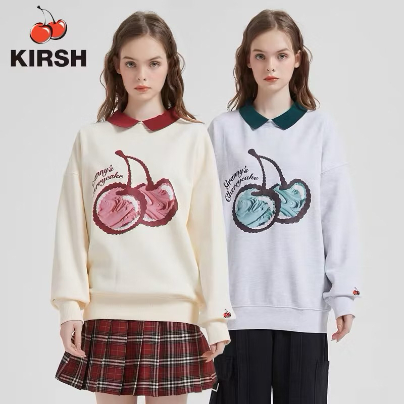 (พร้อมส่ง แท้100%) KIRSH🍒 granny’s cherrycake kirsh sweater ชอปเกาหลี 🇰🇷