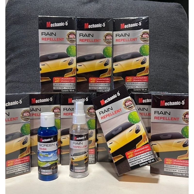 น้ำยาเคลือบกระจก Mechanic-5 ขนาด 100ml