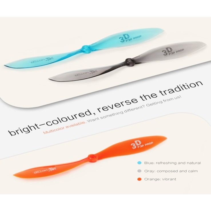 ใบพัด T-Motor T9048 Plastic Propeller For 3D F3P Indoor Plane