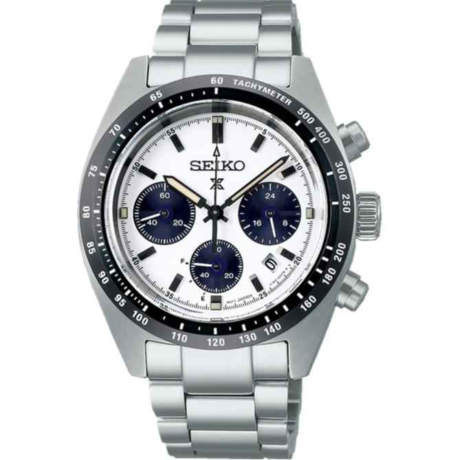 Seiko (ไซโก) นาฬิกาผู้ชาย Prospex Solar Speed Timer SSC813P ระบบโซลาร์ ขนาดตัวเรือน 39 มม.