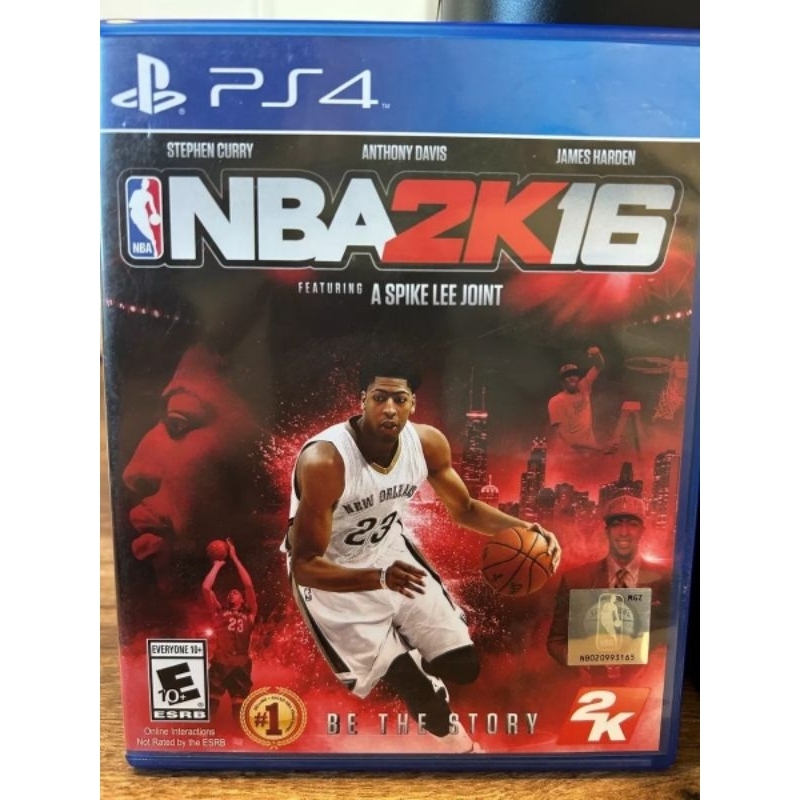 (สินค้ามือ2)​ เกม​ PS4​ NBA2K16​ FEATURING​ A SPIKE LEE JOINT Playstation 4 ของแท้​ แผ่นสวย​