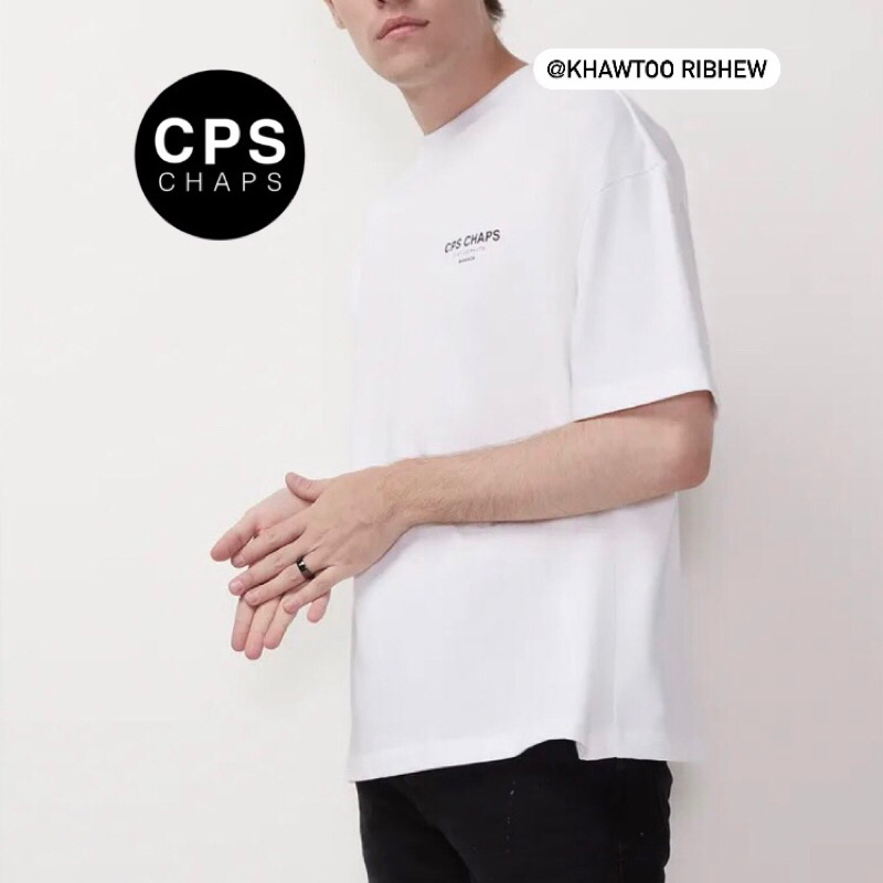 Sale เสื้อยืดCPSชายของแท้100%จากช็อป