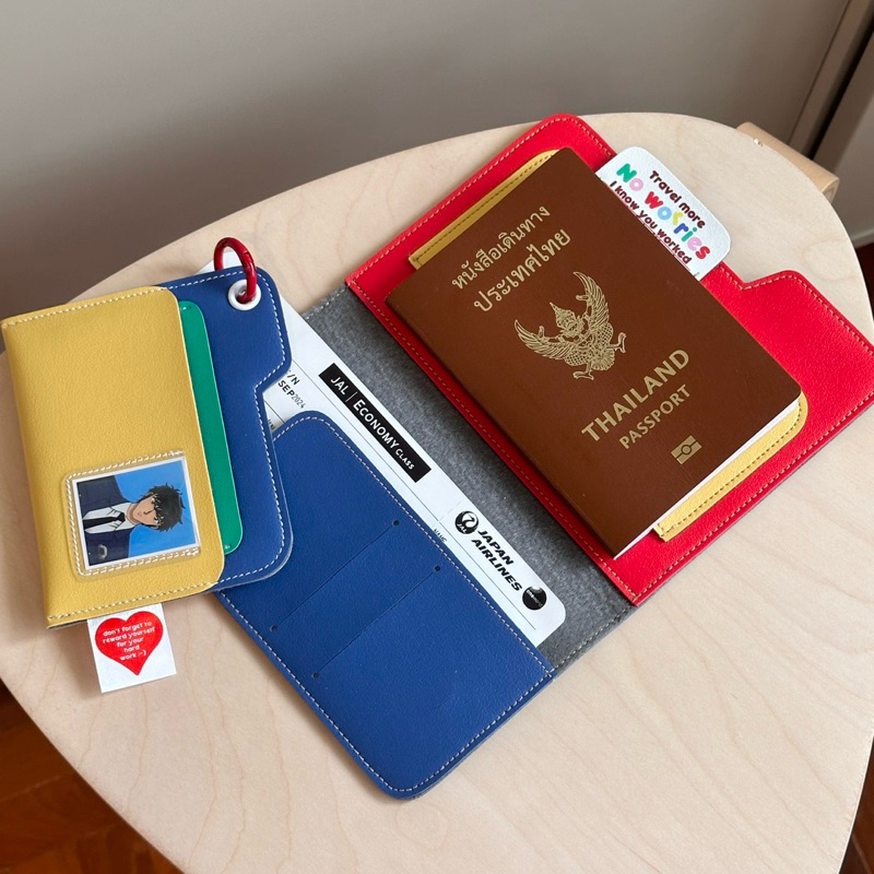 Passport case passport holder เคสพาสปอร์ต ซองหนังใส่พาสปอร์ต 📁🖍