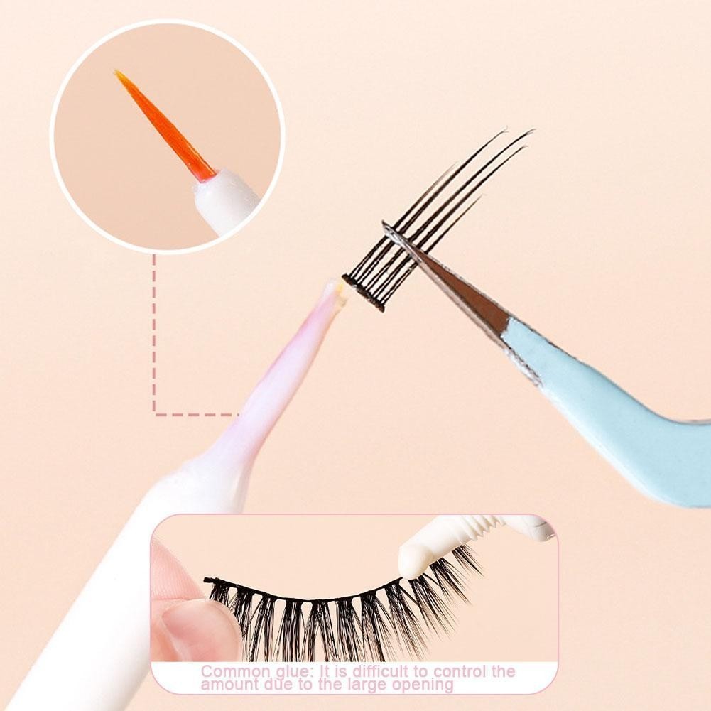 กาวติดขนตาปลอม กาวต่อขนตา กาวติดขนตา Xixi ใช้ติดขนตาปลอม แห้งเร็ว อ่อนโยน ไม่ระคายเคือง กันน้ํา - 5