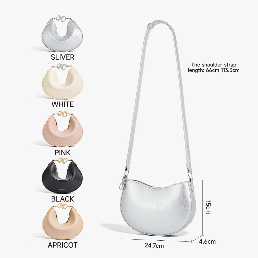 【Clearance】MOSSDOOM Eliana Bag กระเป๋าคาดไหล่แฟชั่นหรูหราพกพาสะดวก