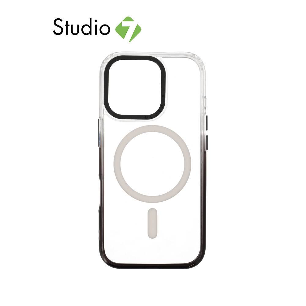 เคส Blue Box iPhone 16 Pro Round magsafe shading black frame with Magnetic by Studio7