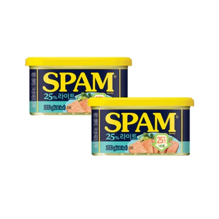 สแปม แฮมเกาหลี คลาสสิค สแปมไลท์ Spam Classic & Light 스팸 클라식, 25%라이트