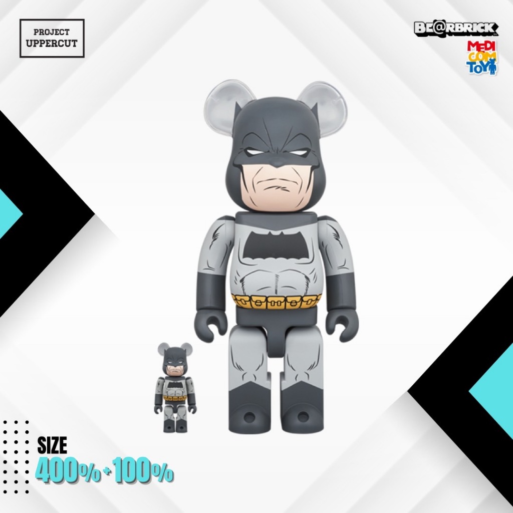 BE@RBRICK 400%+100% BATMAN THE DARK KNIGHT RETURNS : Batman (TDKR Ver.) [New]