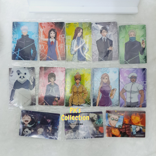 การ์ดอนิเมะ มหาเวทย์ผนึกมาร Jujutsu Kaisen wafer The Movie 0 Wafer ลิขสิทธิ์แท้