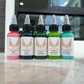 สีสัก สีสักUltrain ink. ขนาด 10-30ml.