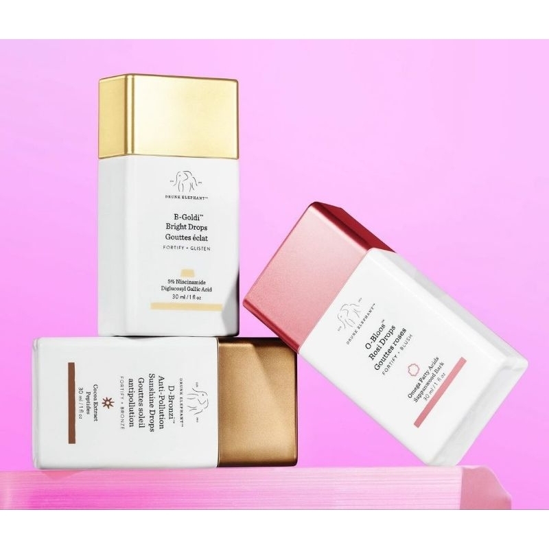 เหลือ 1,199 ฿ โค้ด (30OFF200) พร้อมส่ง DRUNK ELEPHANT O-Bloos™ Drops 30 ml