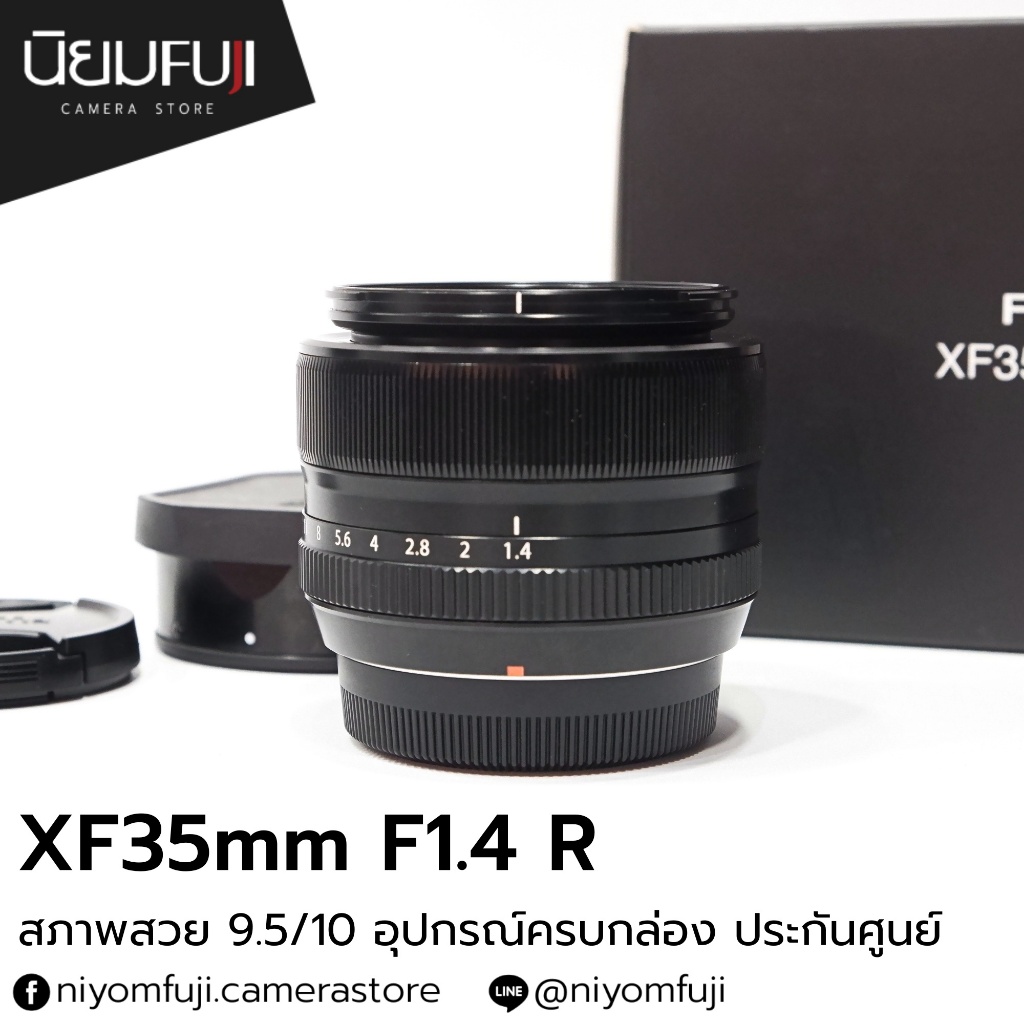 XF35mm F1.4 R ครบกล่อง