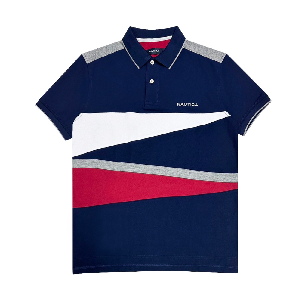 NAUTICA POLO เสื้อโปโลนอติก้า KR0408 สีกรม