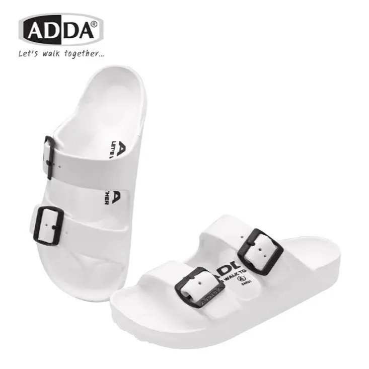 ADDA 54R01 รองเท้าแตะ รองเท้าลำลอง สำหรับผู้ชาย แบบสวม Size 7-10