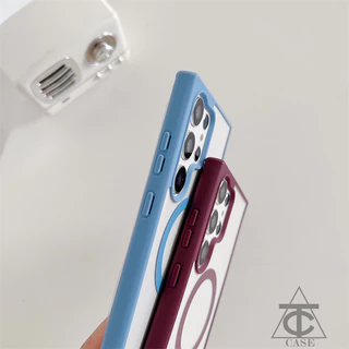 เคสโทรศัพท์มือถือ for Samsung A57 A56 A17 A07 A55 A16 S25 s26 Ultra A36 A35 พร้อมฟังก์ชั่นการชาร์จแบบไร้สายแบบแม่เหล็ก