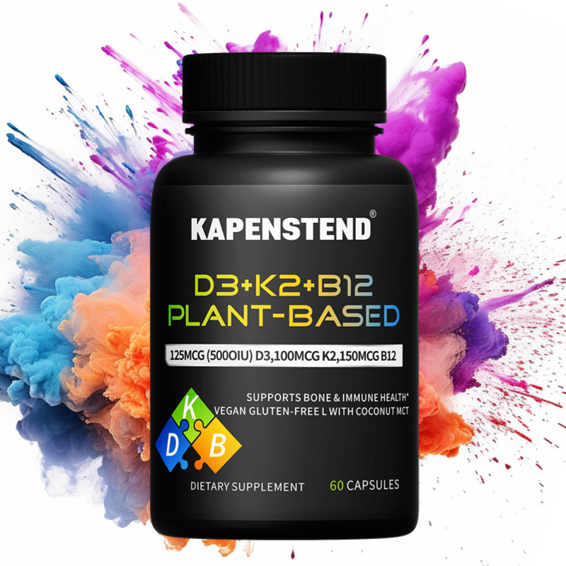 KAPENSTEND Vitamin D3 K2 Fast Bone & Heart Health ช่วยการดูดซึมและการใช้แคลเซียม เสริมภูมิคุ้มกัน เพิ่มอารมณ์