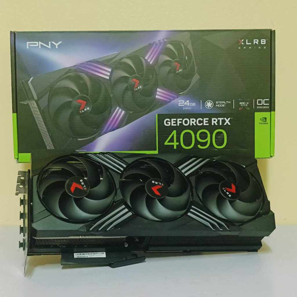 RTX 4090 PNY XLR8 GAMING VERTO EPIC-X RGB TF 24GB GDDR6X สินค้ามือสอง