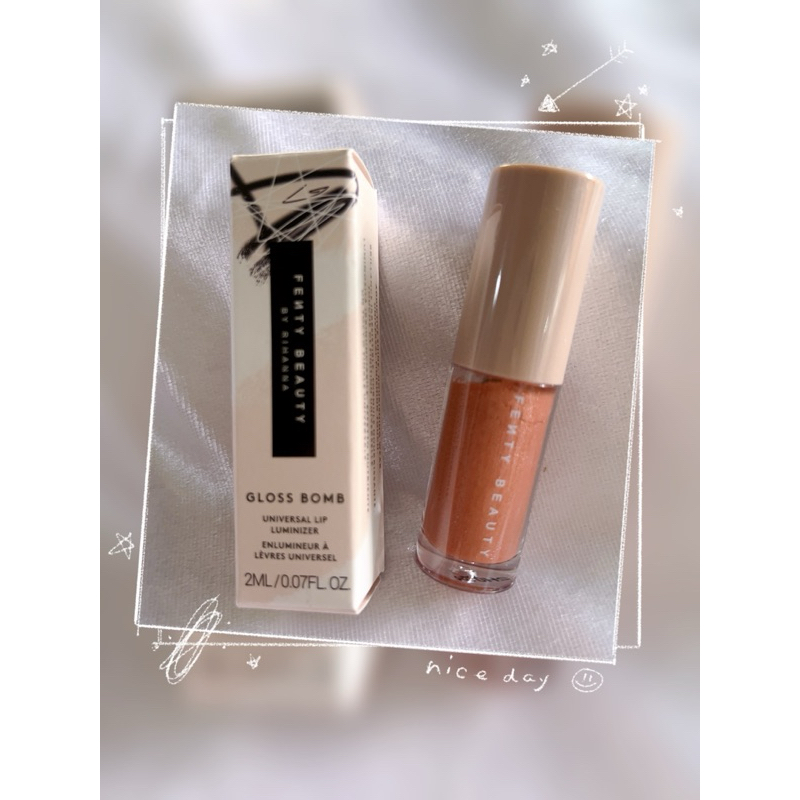 Fenty beauty Gloss Bomb Universal Lip Luminizer 2 ml สี Fenty Glow