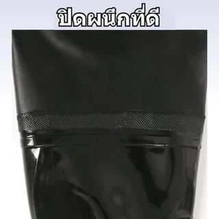 รองเท้าบูทกันน้ำ กางเกงบูทกันน้ำ PVC อย่างดี ประมาณ 124 เซนติเมตร กางเกงทำสวน ป้องกันน้ำ น้ำท่วม ทำสวน โคลนไม่ดูด
