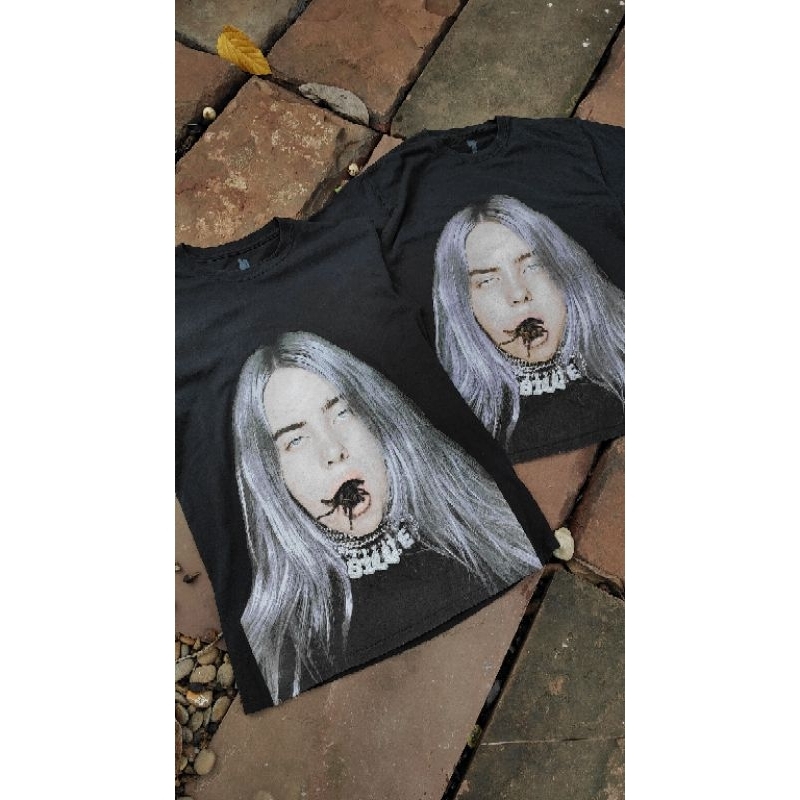 เสื้อ Billie Eilish ปั้มคอแท้