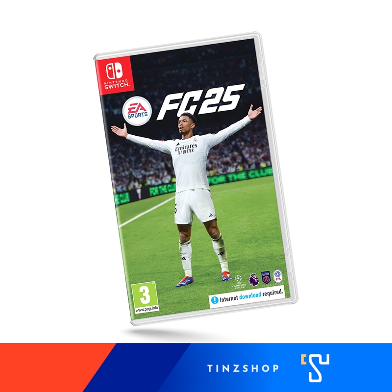 [เกมใหม่ พร้อมส่ง] Tinzshop Nintendo Switch Game EA SPORTS FC25 /  FC 25 เกมนินเทนโด้ เกมเอฟซี 25