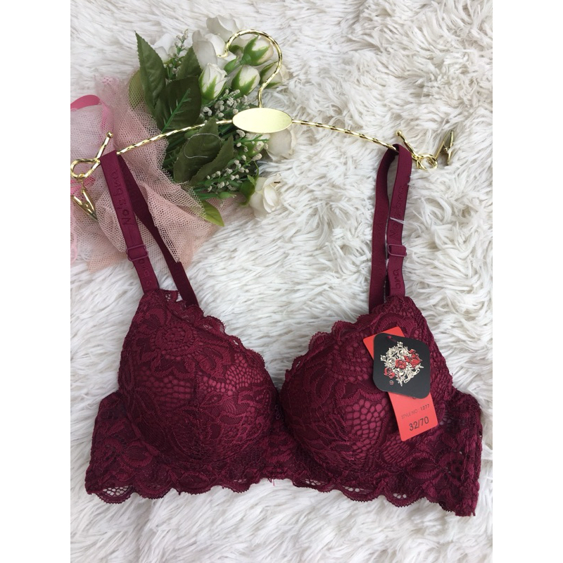 🔴เสื้อในดูมๆคัพ A มึโครง ฟองน้ำหนา เสื้อในยี่ห้อโนบรา No’s bra #1277