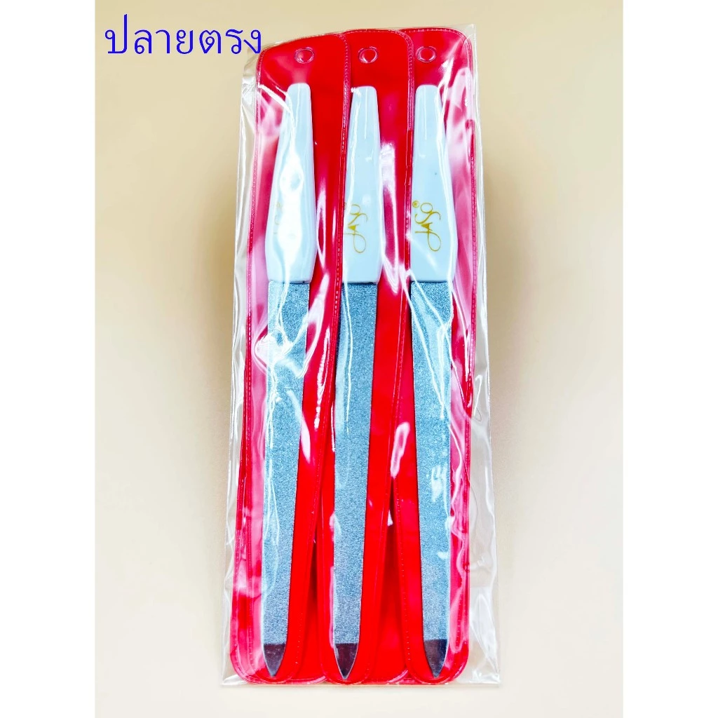 ตะไบเล็บ Jaso ปลายตรง & ปลายงอ มี 4 ขนาด (6 ชิ้น)