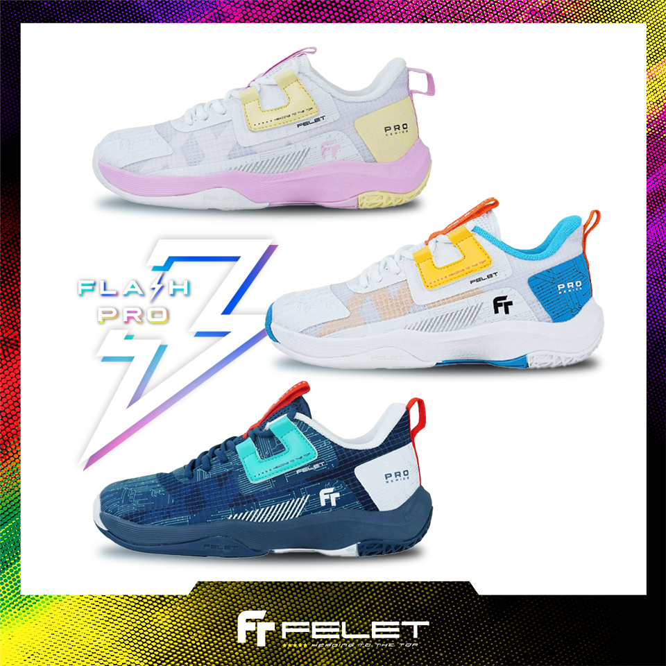 FELET รองเท้าแบดมินตัน รุ่น FLASH PRO