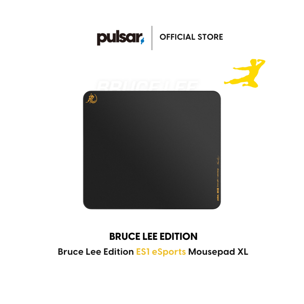 แผ่นรองเมาส์ Pulsar Mouse Pad V2 [Bruce Lee Edition] ES1 eSports Mousepad XL