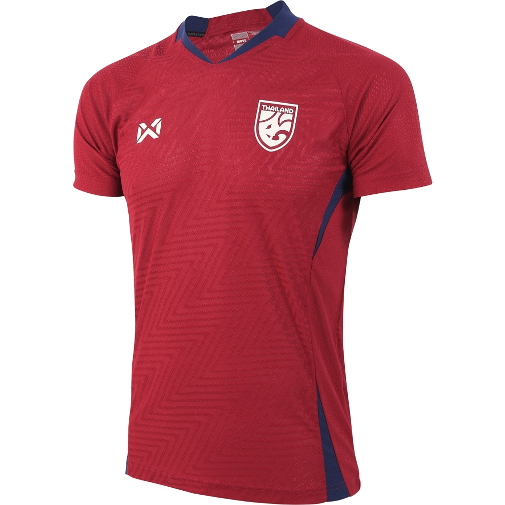 เสื้อทีมชาติไทย WARRIX 2024 /25 เสื้อเชียร์ เกรดใกล้เคียงนักเตะ Replica Version 243FBATH52 - รูปที่ 5