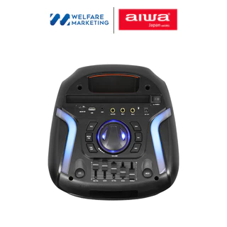 [ผ่อน 0%] AIWA PSP-808A Party Speaker ลำโพงบลูทูธปาร์ตี้