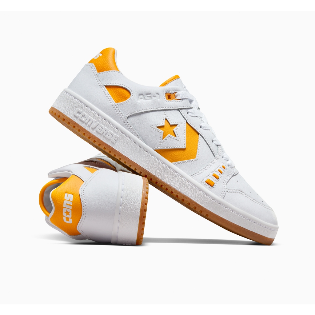 CONVERSE รองเท้า AS-1 PRO SEASONAL COLOR OX WHITE/YELLOW ผู้ชาย A09237CM_H4WTYL