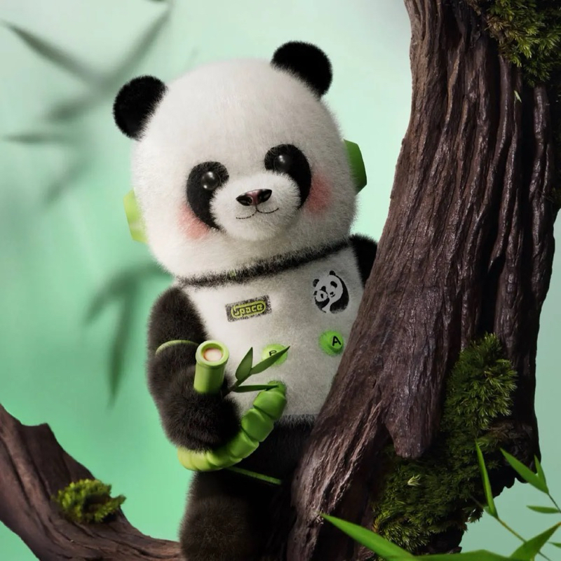 (ของแท้💯) พร้อมส่ง📦 🎋🐼Mega Space Molly Panda 400%