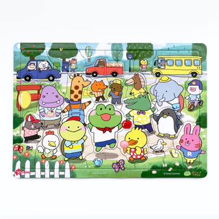จิ๊กซอว์สำหรับเด็ก - JessieFrog Jigsaw Puzzle แบบถาด 30 ชิ้น ลาย Playground