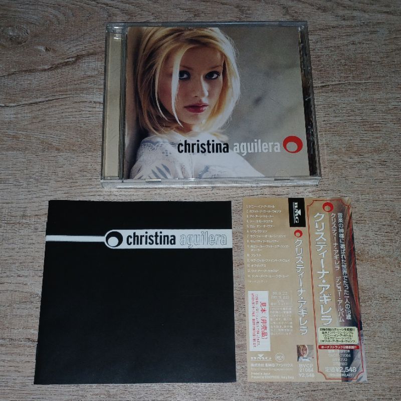 Christina Aguilera ซีดี Promo CD Album Christina Aguilera Japan Edition