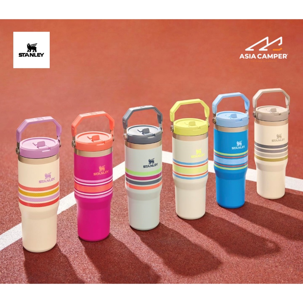 Stanley แก้วน้ำเก็บความเย็น รุ่น VARSITY ICEFLOW™ FLIP STRAW TUMBLER 30 OZ