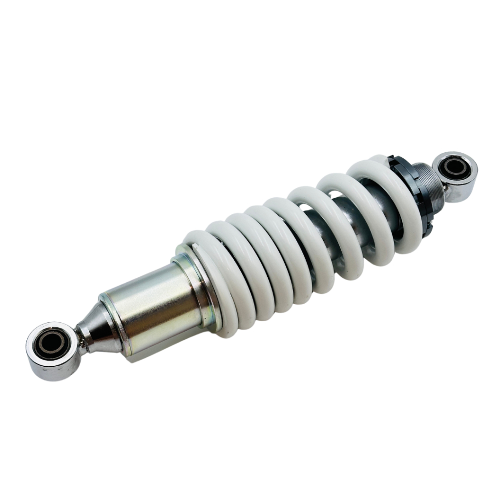 280 มม.ด้านหลัง Air Suspension Damper Shocks Struts  สำหรับ  รถจักรยานยนต์ Rear Shocks Struts สีขาว