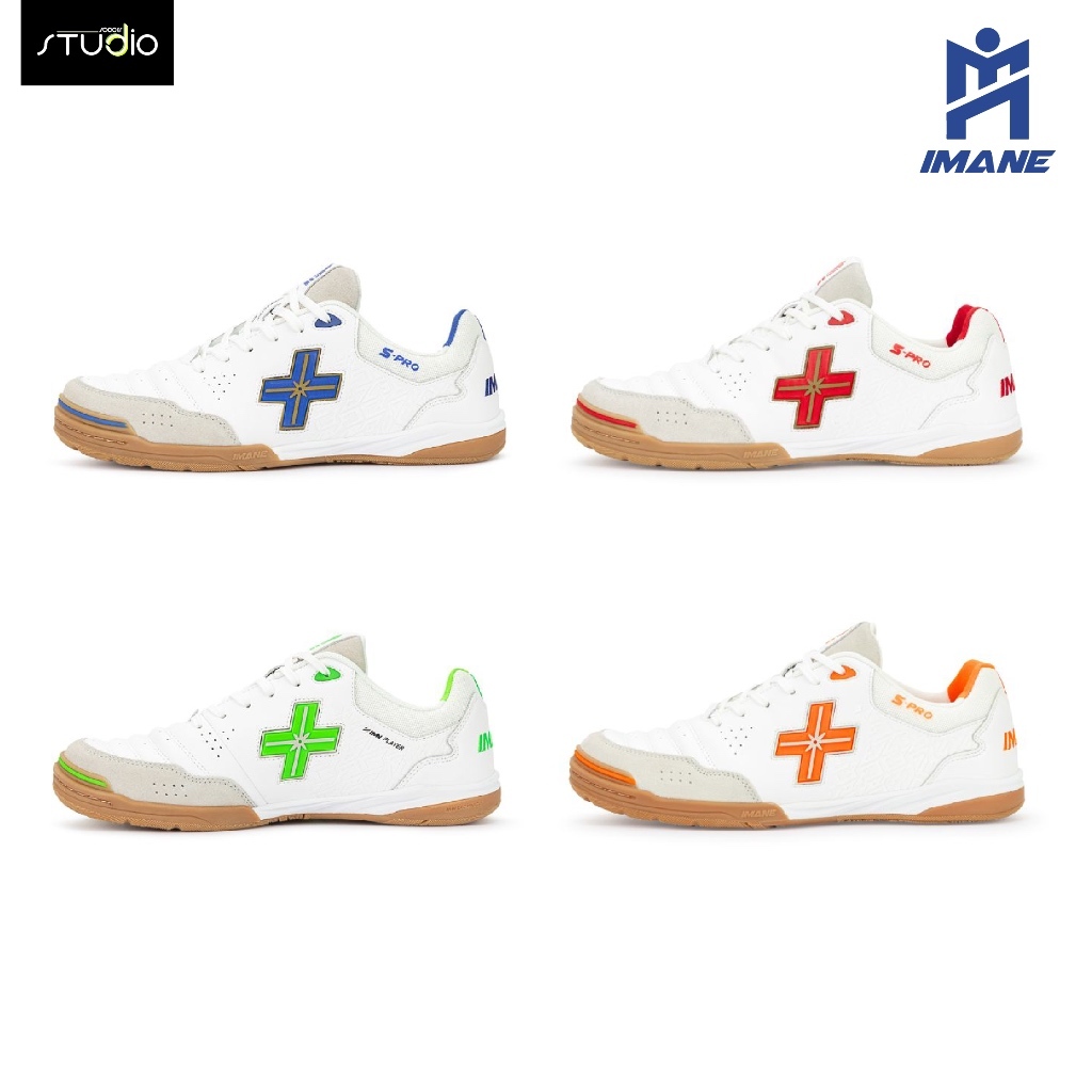 [สินค้าลิขสิทธิ์แท้ 100%] รองเท้าฟุตซอล IMANE 5-PRO CLASSIC IMF1001 Kangaroo (หนังจิงโจ้)