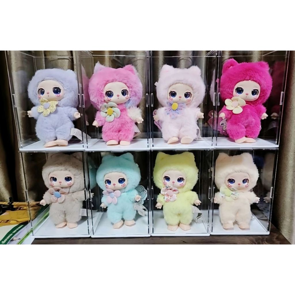 กล่องอะคริลิค ฐานใส ขนาด 12*10 สูง 19 เซน กล่องใส่ Liila Lucky Cat รุ่นสูง 19 cm กล่องครอบโมเดล แข็งแรงแน่นอน ไลลา