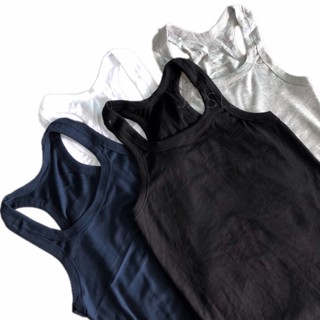 ⚡️F37-2⚡️เสื้อกล้ามฟรีไซส์ ผ้ายืดคอตตอนนิ่ม ใส่ได้ทั้งชายหญิ…