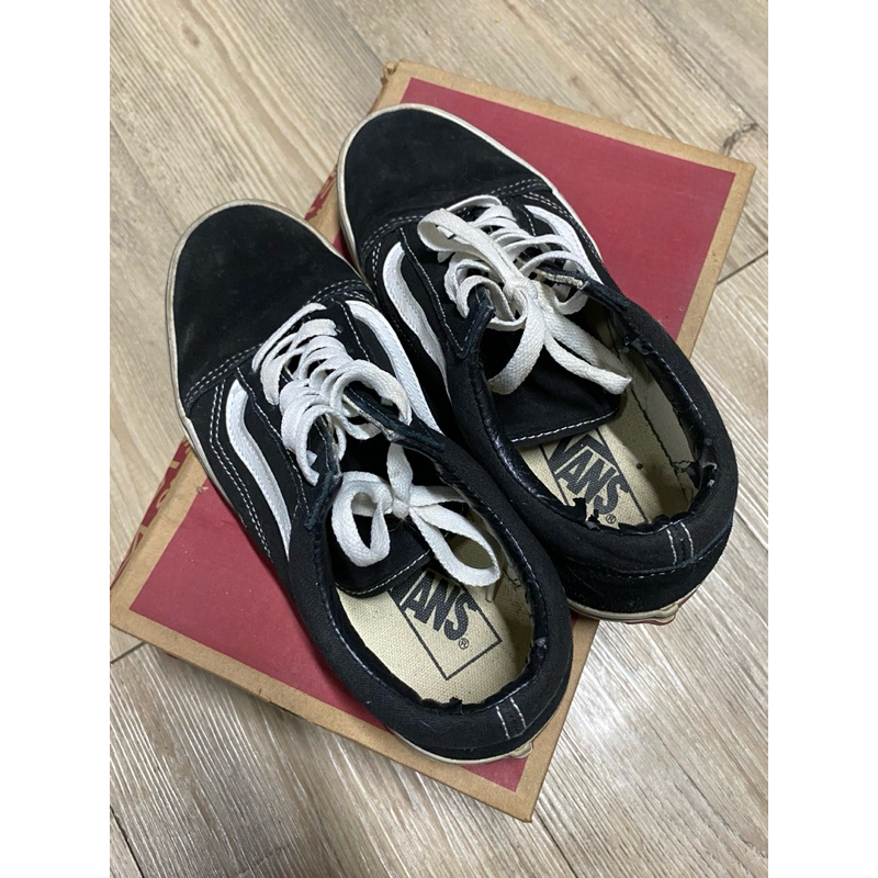 รองเท้าVANS OLD SKOOL - BLACK/WHITE มือสอง/ของแท้