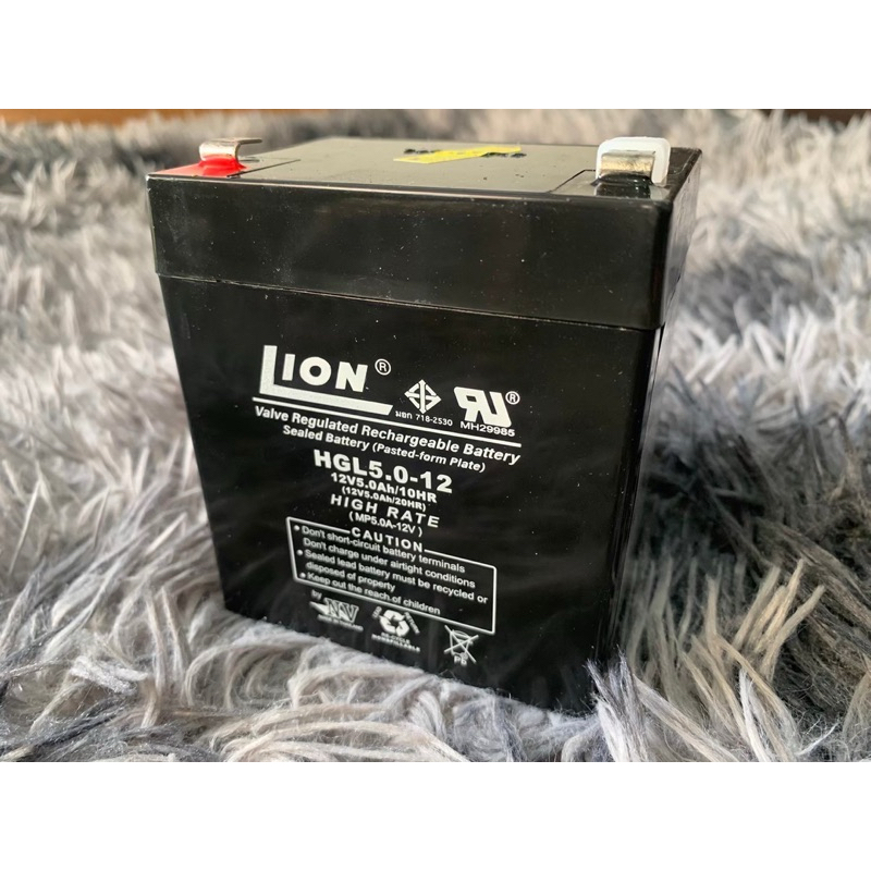 LION แบตเตอรี่ HGL5.0-12 (12V*5.0Ah)