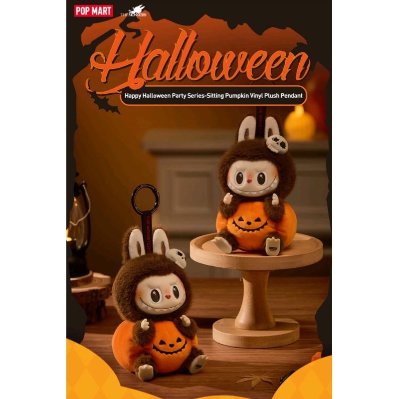 Labubu Halloween correction Popmart Codeแฟชั่น30% พวงห้อยแฟชั่น แท้ พร้อมส่ง จาก กทม