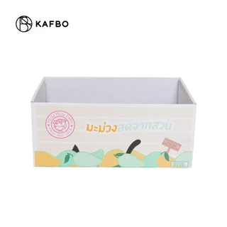 KAFBO Cat box - กล่องมะม่วง กล่องลังแมว บ้านแมว ที่ลับเล็บแมว ที่ฝนเล็บแมว