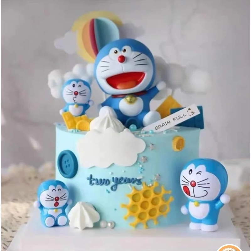 โมเดล ป้ายปักธีมโดเรม่อน (สั่งขั้นต่ำ50บาทค่ะ)